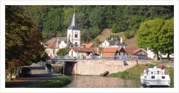 Location bateau alsace